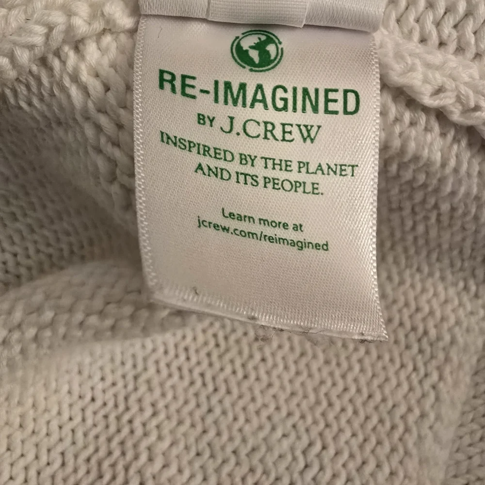 J. Crew Women's Classic White Sweater